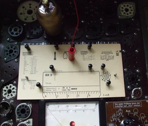 KK2 Tungsram, historische Batterieröhre für Radios, geprüft, Ia= ca.2,7 mA, NOS! - Bild 1 von 8