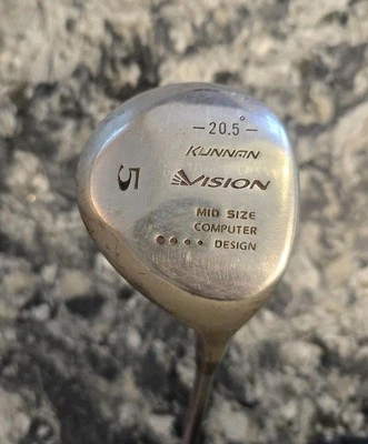 Madera Kunnan Vision 5, 20,5°, 42" varilla regular de grafito, mano derecha Foto 1 de 4