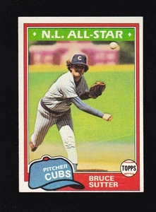 1981 Topps All Star Bruce Sutter #590 Chicago Cubs - Foto 1 di 2