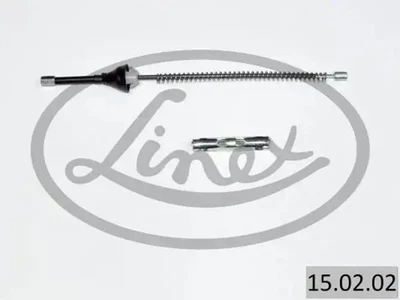 Cable del freno de mano derecha 15.02.02 LINEX para FORD FOCUS C-MAX FOCUS II - Imagen 1 de 4