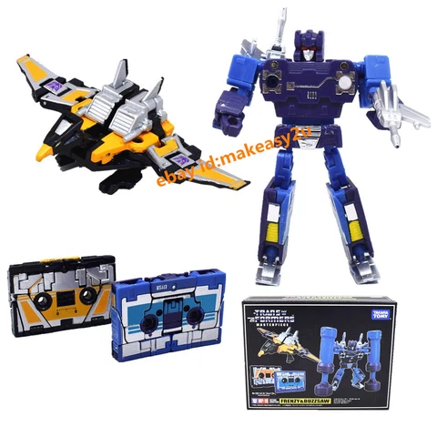 Masterpiece MP16 Frenzy & Buzzsaw Cassettes Action Figure Toy New in Box Cover