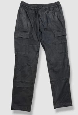 Joe's Jeans Men's Black Drawstring Cargo Jogger Pants Size M - Image 1 of 3