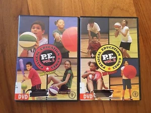LOT 2 Physical Education Games Vol 1 & 2 Don Puckett Sportvideos.com Gym Ideas - Imagen 1 de 7