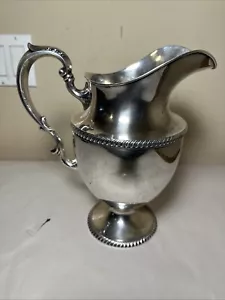 Beautiful! Vintage Sterling Silver FISHER 2002 Pitcher 10.5" Tall - 804 Grams - Picture 1 of 7