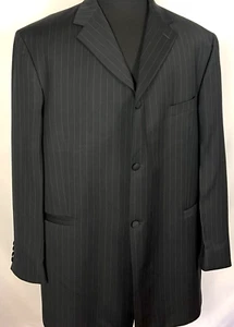 Azione Made in Italy Men's Size 60L Premium Quality Suit Blazer Jacket 100% Wool - Picture 1 of 11