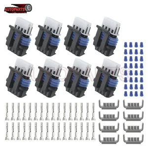 For Chevy GM D585 D581 D510C D514A LQ9 LQ4 LS2 LS7 8 Set Ignition Coil Connector - Foto 1 di 11