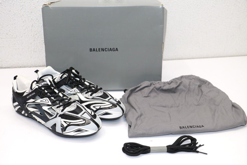 Balenciaga Drive Sneakers Uomo 624343 W2FD1 1019 Uomo 10 US EU 43 Bianco Nero