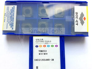 10 x ZCC-CT inserts SNEG 1205ANR-GM YBM253 NEW!! - Picture 1 of 1