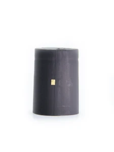 500pz Capsule Termoretraibili Nere per Guarnizione Bottiglie - 34x50mm - Foto 1 di 2