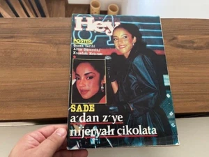 Sade Adu Full Magazine Middle East 1986 Queen Freddie Mercury Madonna Alphaville - Picture 1 of 9