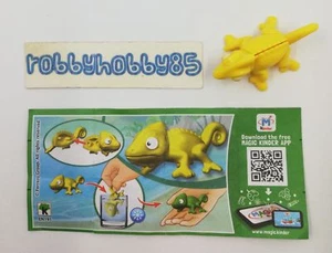 EN191 CHAMÄLEON + BPZ (MIT SCHWARZEN LINIEN) KINDER SURPRISE ITALIEN 2018/2019 - Bild 1 von 1