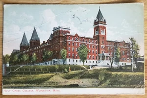 Holy Cross College Worcester Massachusetts MA Postcard 1910 - Bild 1 von 1