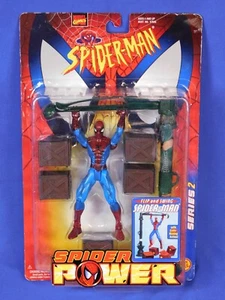 MARVEL SPIDER-MAN FLIP AND SWING SPIDER POWER SERIES 2 TOY BIZ 1999 - Bild 1 von 4