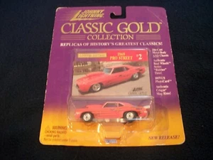 JOHNNY LIGHTNING Classic Gold 1969 PRO STREET #2 Limited Ed 1:64 Die-Cast Car - Picture 1 of 4