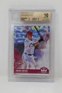 2018 Panini Diamond Kings Variation #76 Shohei Ohtani Rookie Angels 🔥Beckett 10 - Picture 1 of 7