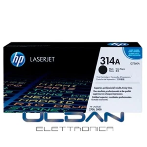 TONER HP 314A Q7560A PER HP LASERJET 2700 / 3000 NERO ORIGINALE - Foto 1 di 1