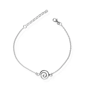 Armband Damen 925 Silber – Armkette mit Spirale viTalisman - Picture 1 of 2