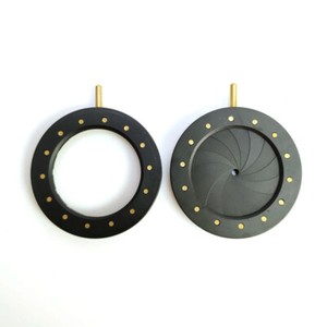 Manual Zoom Iris Aperture Mechanical Iris Diaphragm Microscope Camera Adapter