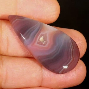 41 CT 6X21X43 mm GRADE NATURAL RED SUPERIOR AGATE PEAR CABOCHON GEMSTONE CC-226 - Picture 1 of 5