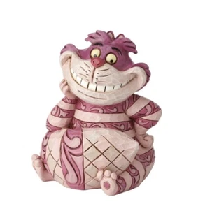 DISNEY TRADITIONS BY JIM SHORE ALICE IN WONDERLAND CHESHIRE CAT MINI FIGURINE - Picture 1 of 12
