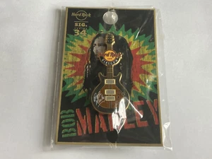 Hard Rock Cafe Glasgow Bob Marley Enamel Pin badge - Picture 1 of 2