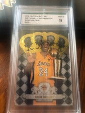 2010 Panini VIP Crown Royale National #VIP1 Kobe Bryant	SPA 9 Lakers HOF
