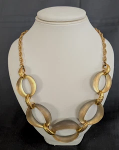 Alexis Bittar Lucite Pendants with Gold Toned Bands - Picture 1 of 4