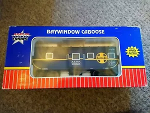 USA Trains G Scale 1/29 Bay Window Caboose R-12051 Santa Fe Blue - Picture 1 of 10