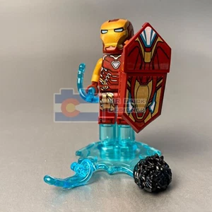 New Iron Man Minifigure Marvel Super Heroes Lego Avengers 76192 Mark 85 Stark - Picture 1 of 4