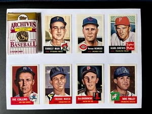 Topps Major League Baseball Archives - The Ultimate 1953 set - Picture 1 of 2