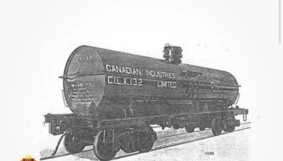 BLI HO Scale 6000 Gallon Tank Car Canadian Industries CILX Single Car #134 - Image 1 of 4