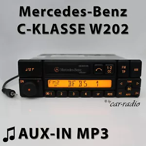 Mercedes W202 Radio Classic BE1150 MP3 AUX-IN S202 Kassettenradio C-Klasse 1-DIN - Bild 1 von 11