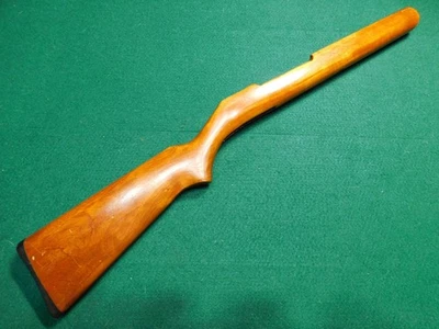 Stevens Springfield 87 A D Stock madera dura lisa .22 LR mano derecha #2 Foto 1 de 4