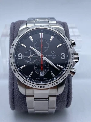 Certina DS Podium C001427A Men's Watch Auto 41mm Black Dial Date Chrono - Image 1 of 4