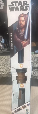STAR WARS Lightsaber Forge OBI-Wan Kenobi Electronic Extendable Blue Lightsaber - Image 1 of 4