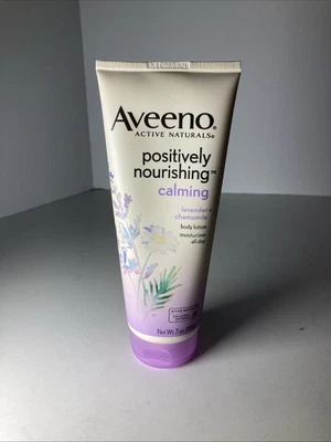 Aveeno Positively Nourishing Calming Body Lotion Lavender Chamomile 7 oz - Image 1 of 4