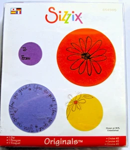 Circles #2 Sizzix Originals Circle Die Gently Used 654985 - Picture 1 of 2
