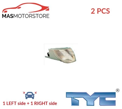 INDICATOR LIGHT BLINKER LAMP PAIR TYC 18-3336-05-2 2PCS P FOR PEUGEOT 306 - Image 1 of 4