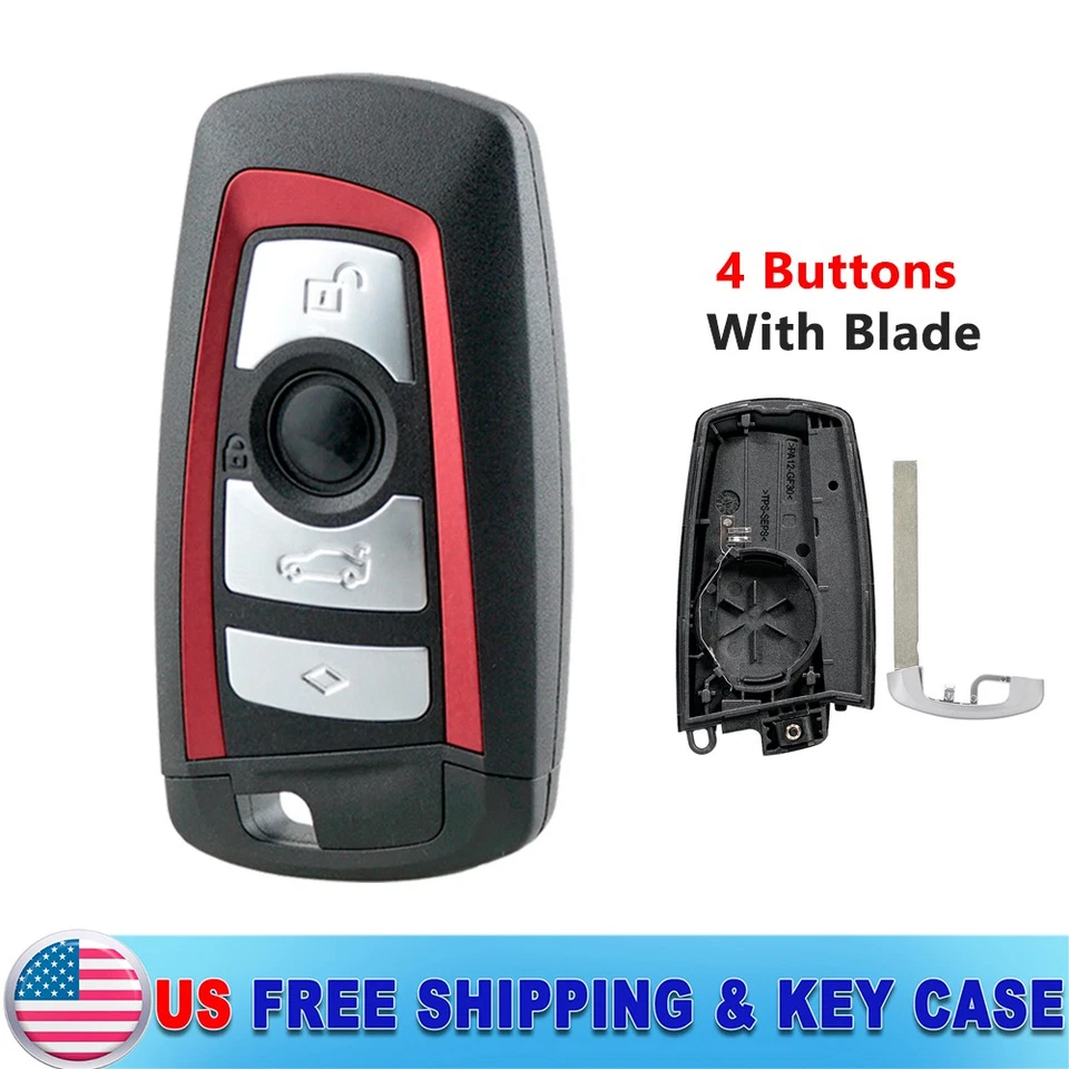 Para BMW Serie F 3 4 5 6 7 X3 F22 F25 F32 Mando a distancia Llavero Carcasa YGOHUF5662 Foto 1 de 4