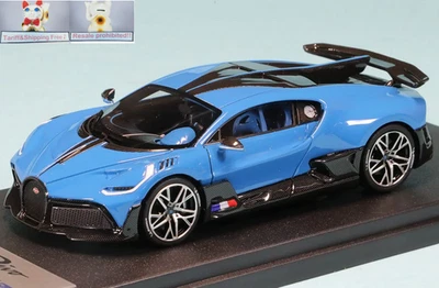 Tariff free/Look Smart 1/43 Bugatti Divo - Motor Sports Gathering 2018 Blue - Image 1 of 4