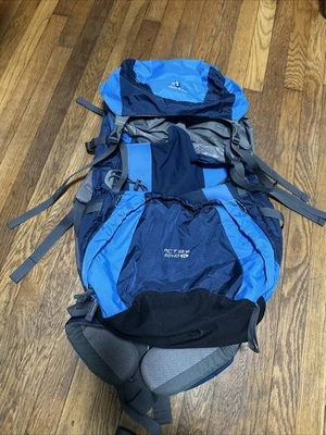 Mochila de senderismo Deuter ACT Lite 60+10 SL azul y gris Foto 1 de 4