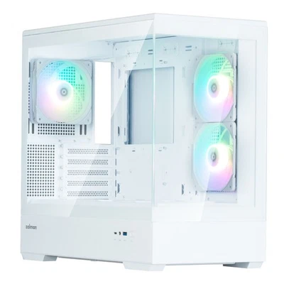 ATX Semi-Tower Gehäuse Zalman P30 V2 Weiß - Bild 1 von 4