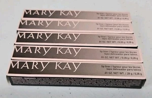 Lot 5 Mary Kay Lip Liner Mixed Colors .01 oz New In Box Berry Rose Clear Coral - Picture 1 of 4