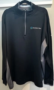 Nike Pullover Herren XXL Schwarz Golf Dri Fit Activewear Langarm Quarter Zip - Bild 1 von 7