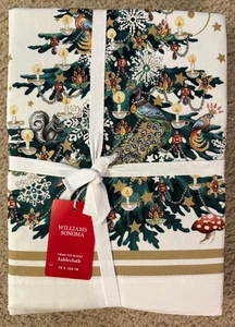 NWT Williams Sonoma ‘Twas The Night Before Christmas Holiday Tablecloth 70 x 106 - Picture 1 of 6