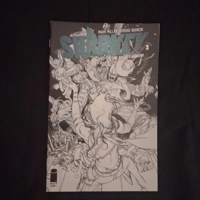 SHARKEY THE BOUNTY HUNTER #3 NM COVER B VARIANT FIRST PRINT - IMAGE COMICS 2019 - Image 1 of 3