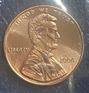 Centavo Lincoln 2004 P brillante sin circular de sellado como nuevo conjunto en violonchelo BU - Imagen 1 de 2