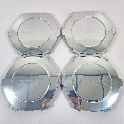 👀 GMC Yukon # 5242 2005-2006 17" tapacubos centrales pulidos GM # 9594521 JUEGO/4 Foto 1 de 4