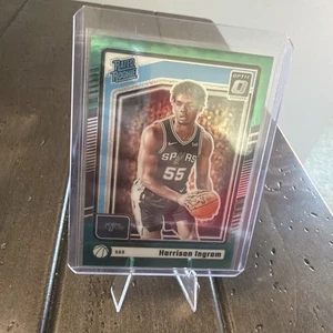 2024-25 Donruss Optic Harrison Ingram Green FOTL /14 Rookie Spurs - Bild 1 von 2