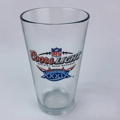 Vaso de cerveza Coors Light Super Bowl XXXIX New England Patriots de colección 2005 Foto 1 de 4